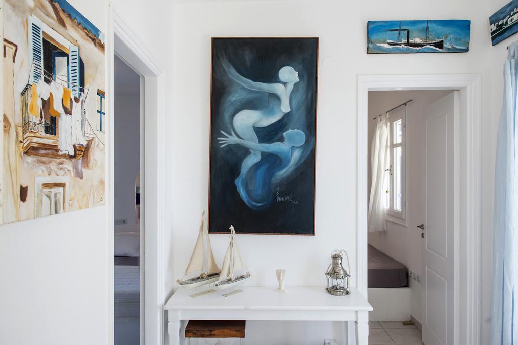 Aiolos Home With Private Veranda And Amazing Sea Views, Paros Piso Livadi Eksteriør bilde