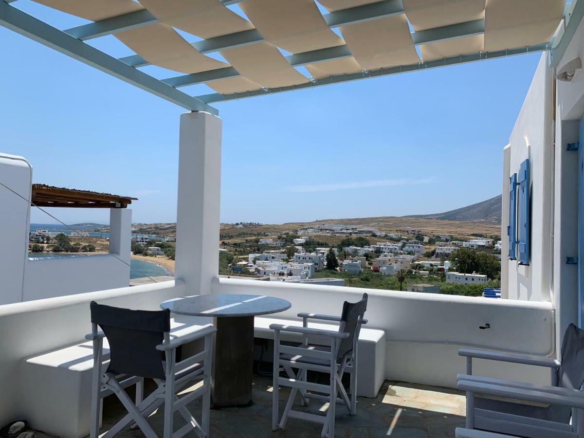 Aiolos Home With Private Veranda And Amazing Sea Views, Paros Piso Livadi Eksteriør bilde